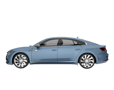 Modern lüks sedan. 3d oluşturma