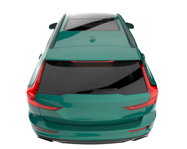 Araba beyazda izole edilmiş. yüksek kaliteli resimleme