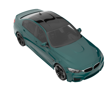 gerçekçi 3 boyutlu araba çizimi