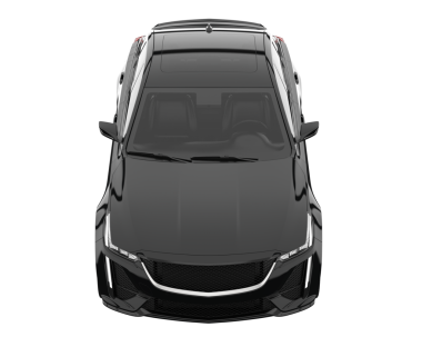 siyah modern araba arka görünümü