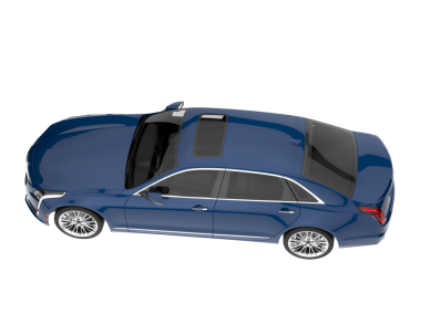 Modern lüks yönetici arabası. vektör illüstrasyonu