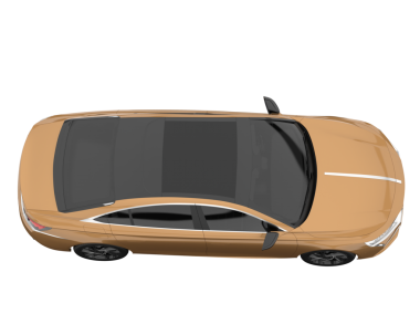 araba beyaz arkaplanda izole edildi