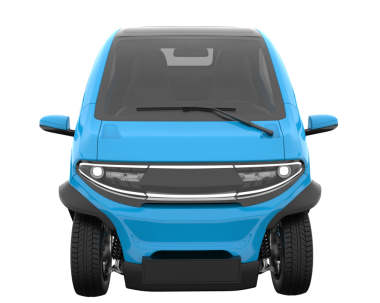 beyaz arkaplanda izole edilmiş gerçekçi araba