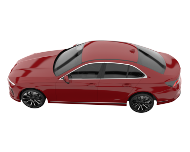 gerçekçi modern araba. 3 Boyutlu Hazırlama.