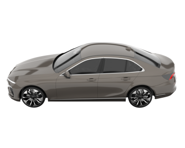 gerçekçi araba izole vektörü