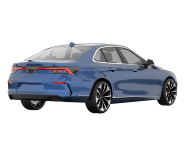 - Araba. Beyaz arkaplanda izole edilmiş vektör illüstrasyonu.