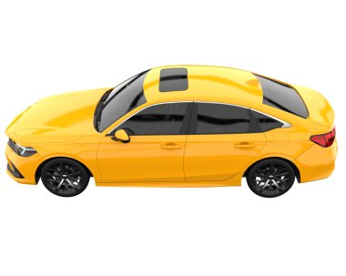 Siyah arka planda bir araba. - Araba. Yüksek kalite çizim. 3D mükemmel bir araba görüntüsü ve büyütme.