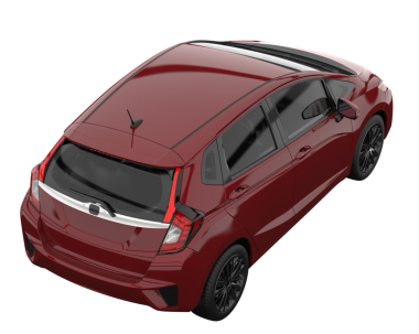 modern lüks kırmızı araba