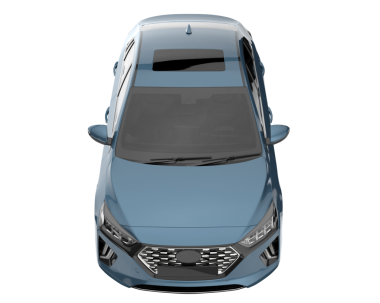 modern otomobil arka planda izole edildi