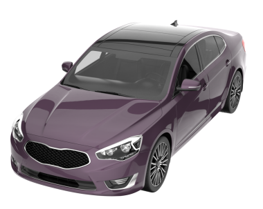 Modern lüks araba. Beyaz arka planda izole edilmiş. 3d oluşturma