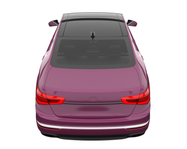 modern araba beyaz arkaplanda izole edildi