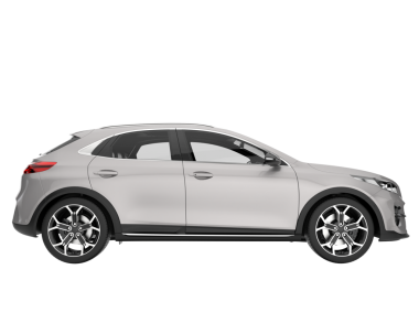 Modern bir jipin 3 boyutlu resmi.