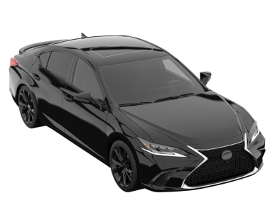 siyah lüks modern araba.