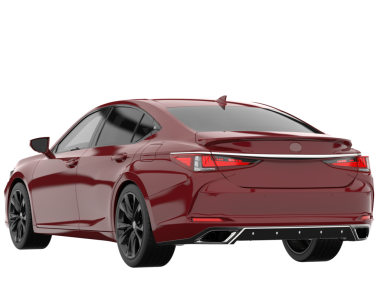 Beyaz arka planda izole edilmiş modern lüks araba. 3 Boyutlu Hazırlama