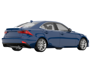 Beyaz arka planda modern bir araba. vektör