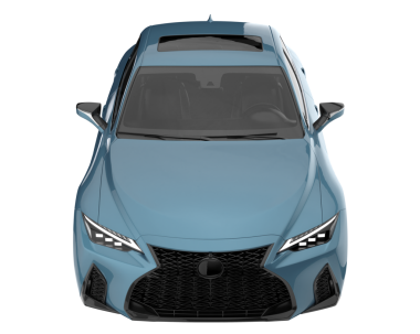 gerçekçi modern araba beyaz arka planda izole