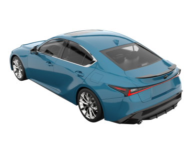 modern araba arka planda