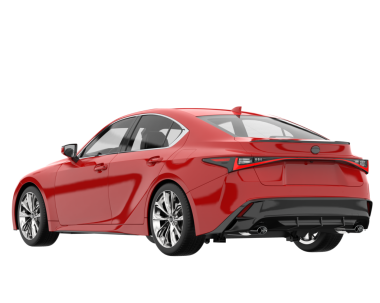 kırmızı araba modern araba