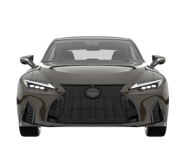 Araba arka planda izole. 3d oluşturma