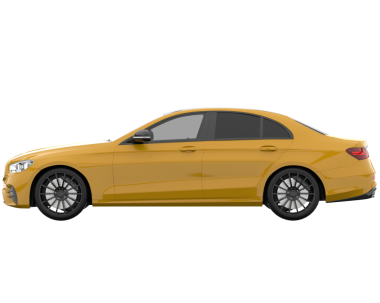 Modern araba beyazda izole edilmiş. vektör illüstrasyonu