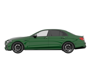 Araç sedanı beyazda izole edildi