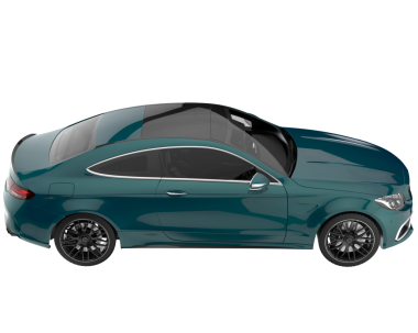 modern araba siyah arka planda izole edilmiş.