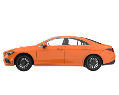 - Araba. Arkadaki araba