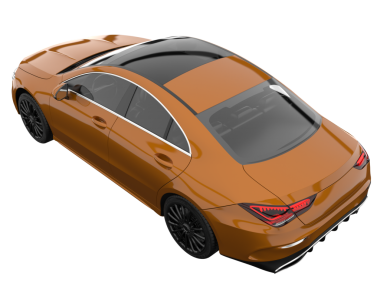 Bir markanın 3 boyutlu tasarımı - daha az genel bir araba