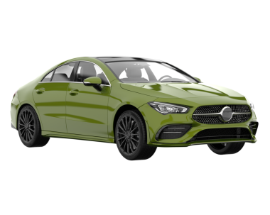 Modern araba arka planda izole edilmiş. 3d oluşturma - vektör