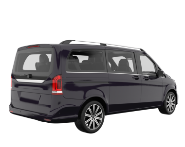 gerçekçi araba arka görüş vektör çizimi