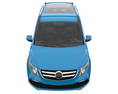 araba mavi vektör illüstrasyonu.