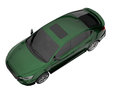 modern otomobil arka planda izole edildi