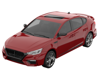 Modern araba siyah üzerinde. yüksek kaliteli fotoğraf