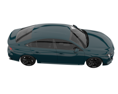 Siyah arkaplanda bir araba