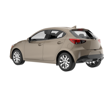 modern küçük aile arabası