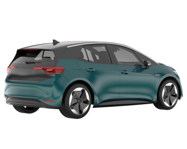 modern otomobil arka planda izole edildi