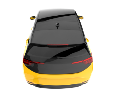 Beyaz arka planda izole edilmiş modern lüks araba. 3d oluşturma