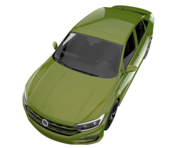 modern şehir arabası - izole edilmiş