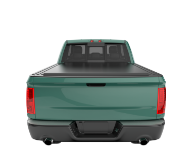 Araba arka planda izole edilmiş. 3D görüntüleme, üst görünüm.