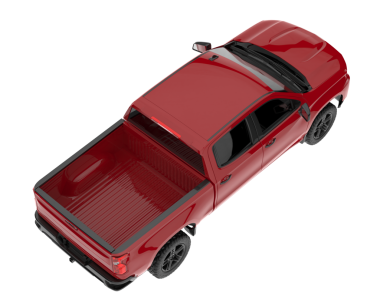 Modern SUV arabası beyaz arka planda izole edildi. 3 boyutlu görüntüleme - 3 boyutlu resimleme