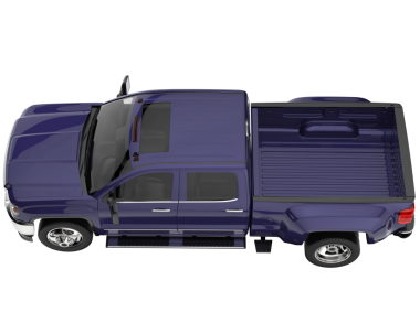 Modern ticari kamyon çizimi.