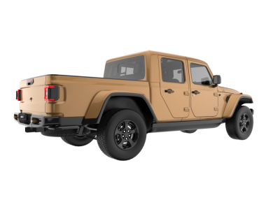 SUV beyaz arka planda izole edildi. 3d oluşturma