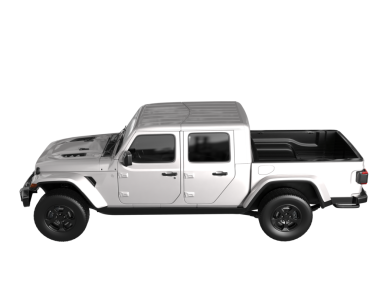 siyah araba modern SUV - arka görünüm