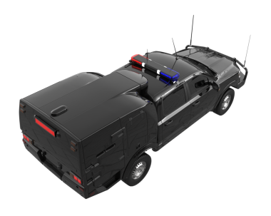 modern araba siyah arkaplanda izole edildi. 3 boyutlu görüntüleme