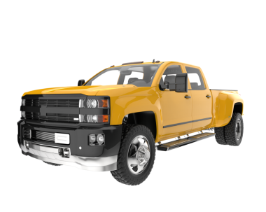 Beyaz arka planda modern bir araba. 3d illüstrasyon