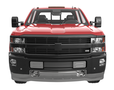 modern araba beyaz üzerine ön görünüm