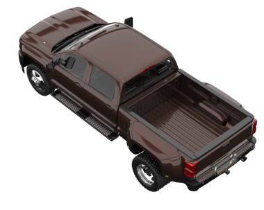 beyaz arkaplanda izole edilmiş bir araba