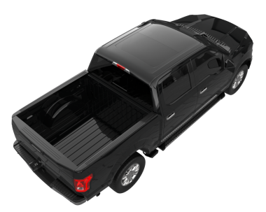 beyaz arka planda modern siyah SUV arabası