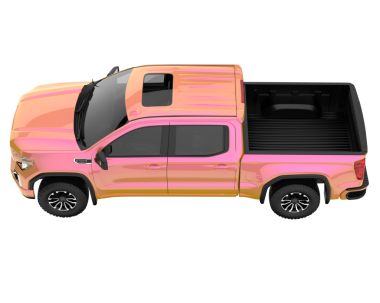 Renkli modern minibüs