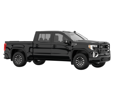 beyaz arkaplanda modern araba